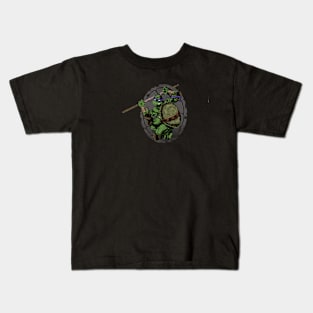 Donnie Attacks - Shell variant Kids T-Shirt